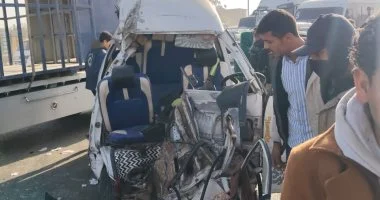 إصابة 12 شخصا في حادث سير مروع على الطريق الصحراوي في البحيرة يثير القلق بين السائقين والمارة