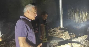 حريق محدود يندلع في محيط جامعة أسوان دون تسجيل أي خسائر بشرية أو أضرار جسيمة في الممتلكات