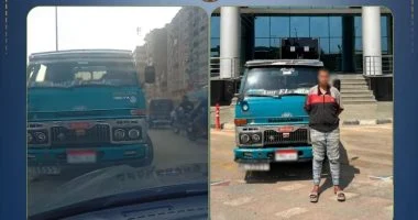 ضبط سائق يقود عكس الاتجاه في الجيزة ويلوح بإشارة فاضحة مما أثار ردود فعل متباينة على وسائل التواصل الاجتماعي